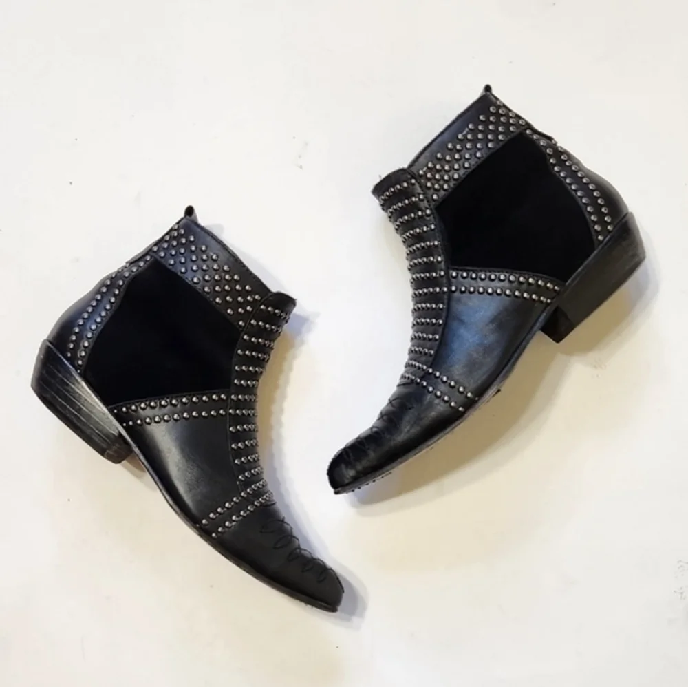 ANINE BING CHARLIE BOOT BLACK‎